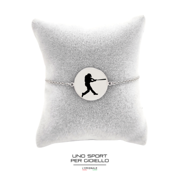 Bracciale Shape Tondo Baseball Player