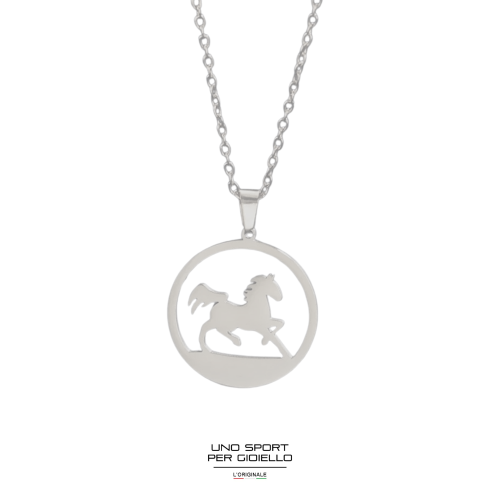 Collana Shape Tondo Cavallo