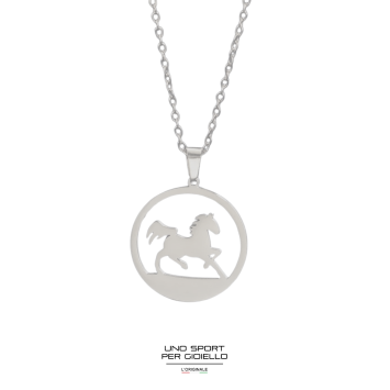 Collana Shape Tondo Cavallo