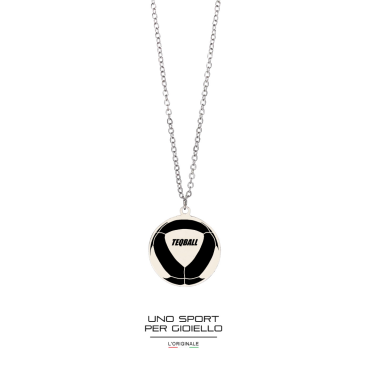 Collana Shape Tondo Teqball Black