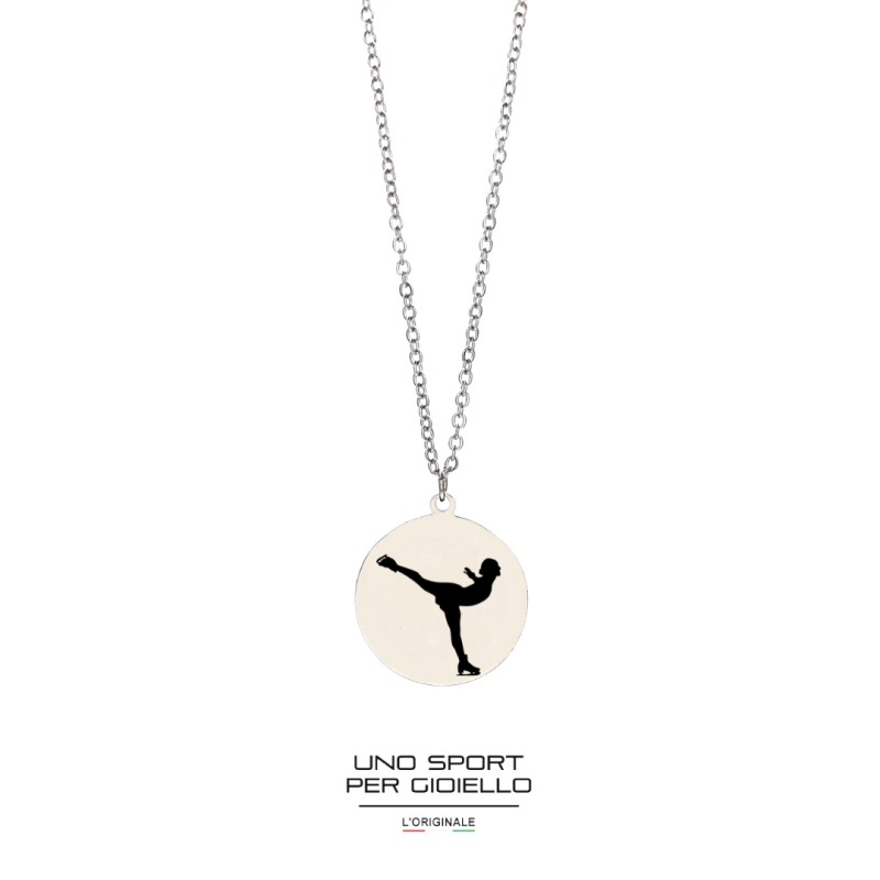 Collana Shape Tondo Pattinaggio Ghiaccio Collana Shape Tondo Pattinaggio Ghiaccio