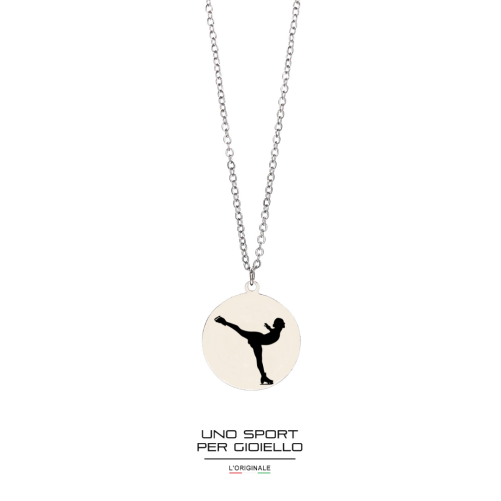 Collana Shape Tondo Pattinaggio Ghiaccio