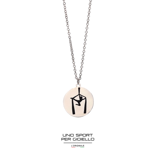 Collana Shape Tondo Tessuti Aerei