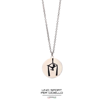 Collana Shape Tondo Tessuti Aerei