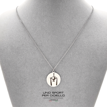 Collana Shape Tondo Tessuti Aerei